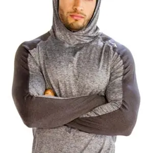 Dual shaded grey men’s hoodies