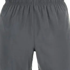 Faded grey men’s running shorts