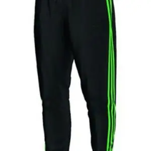 Black and green men’s workout pants