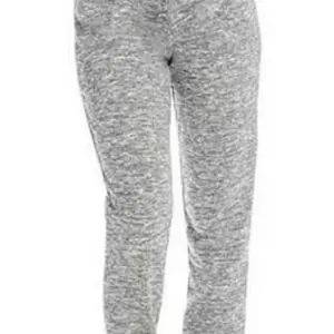 Grey self-patterned women’s workout joggers