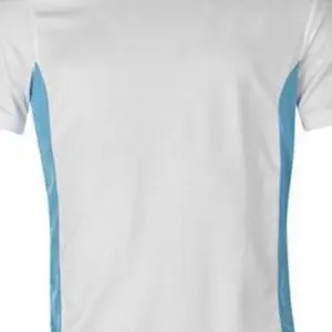 White and aqua blue men’s t-shirts