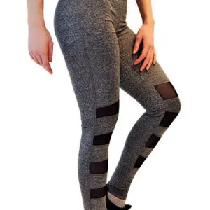 Smart Grey and Black Leggings Wholesale