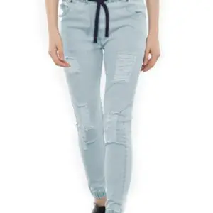 Sky blue women’s jogger pants