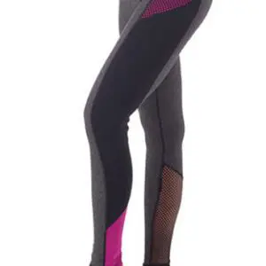 Unique Grey, Black and Magenta Leggings Wholesale