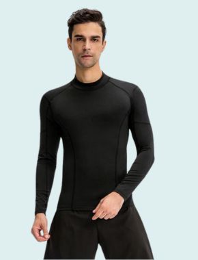 Wholesale Long Sleeve Compression Spandex Tee From Gym Clothes